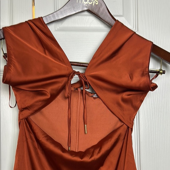 NWT SUPER SEXY copper halter dress - Picture 5 of 8